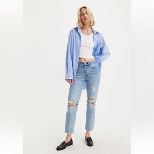 Levi’s Premium Wedgie Straight Ankle Women’s Jeans in color Probably Ok 30x28